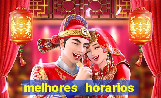 melhores horarios pagantes fortune tiger